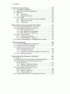 table of contents page four