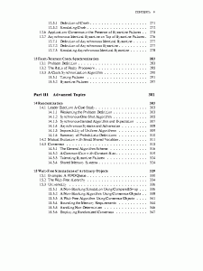 table of contents page five